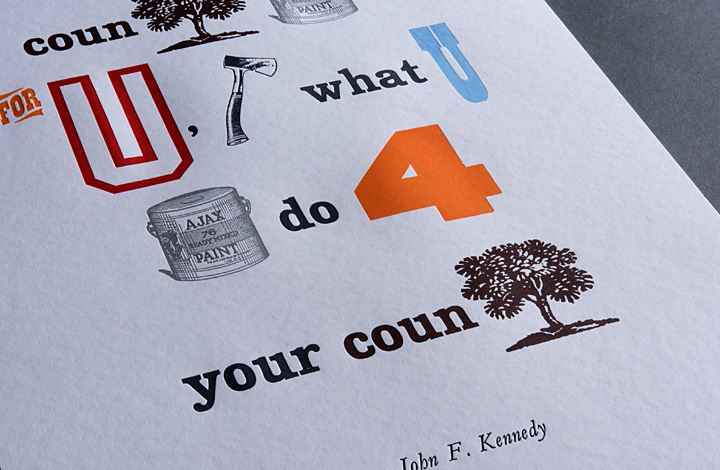 Ask not what your country can do for you, ask what you can do for your country - 3