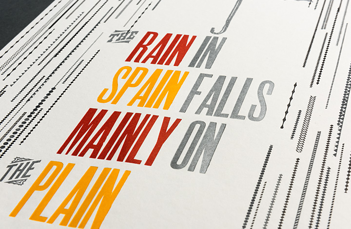 The rain in Spain falls mainly on the plain - 3