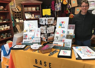 Base Press Trunk Show at Cheltenham Center for the Arts Shop