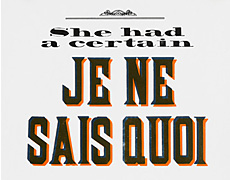 Je ne sais quoi