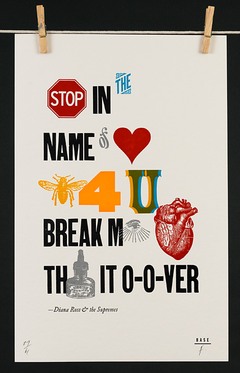 Stop in the name of love before you break my heart - 1