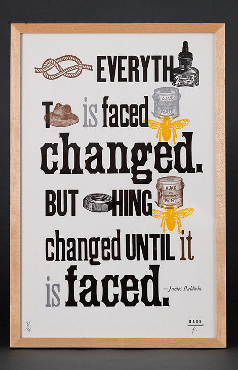 Not Everything That is Faced Can Be Changed. But Nothing Can Be Changed Until it is Faced. - 1