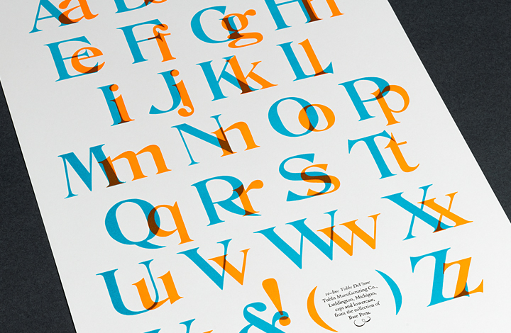 Type Specimen: 10-line DeVinne - 3