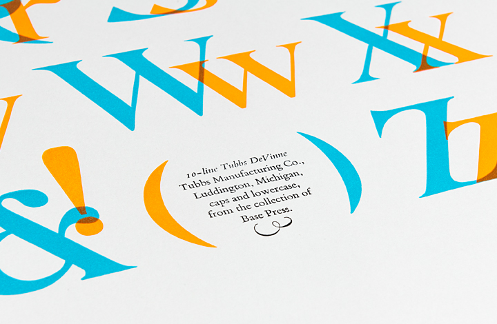Type Specimen: 10-line DeVinne - 5