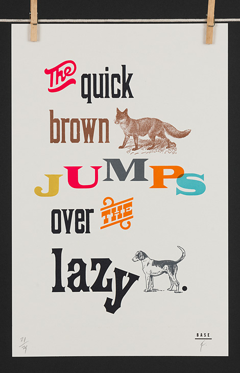 Pangram Triptych - 2